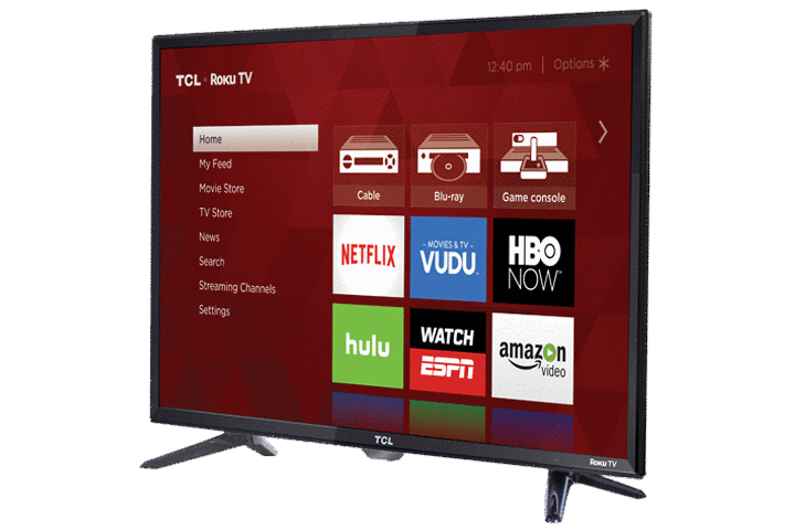 TCL 28” Class S-Series LED HDTV - S3750 - Angle View