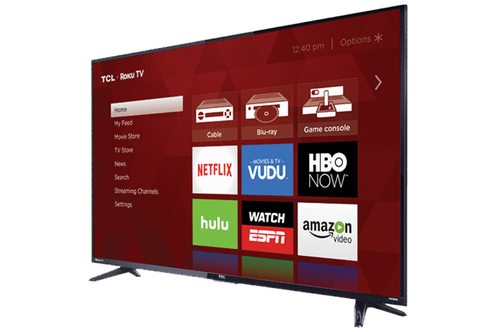 TCL 55” Class S-Series LED FHD TV - FS3750  - Angle View