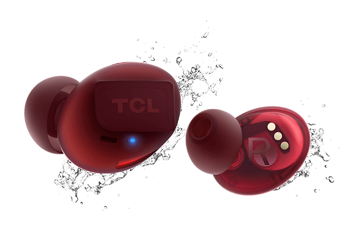 TCL Sunset Orange True Wireless In-ear Bluetooth Headphones - IPX4