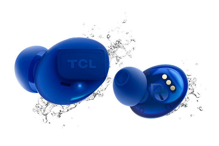 TCL Ocean Blue True Wireless In-ear Bluetooth Headphones - SOCL500TWS IPX