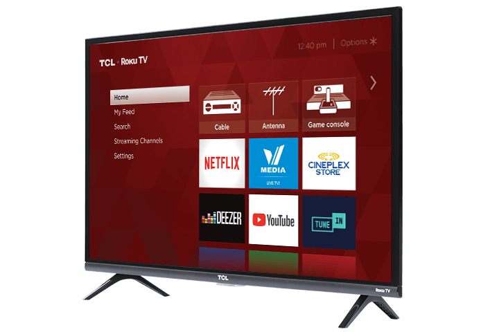 TCL 32” Class 3-Series HD LED Roku Smart TV