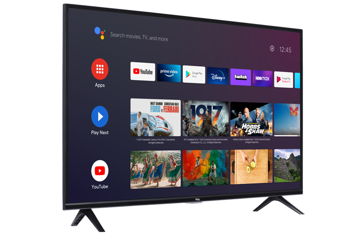 TCL 32” CLASS 3-SERIES HD LED Android SMART TV - 32S330 Stand