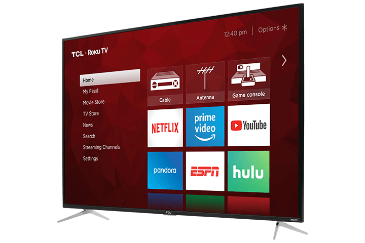 TCL 55" Class 4-Series 4K UHD HDR Roku Smart TV - 55S423