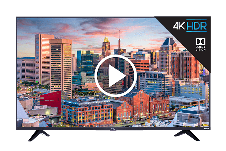 TCL 43" Class 5-Series 4K UHD Dolby Vision HDR Roku Smart TV - Video