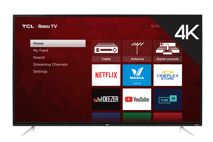 TCL 50" Class 4-Series 4K UHD HDR Roku Smart TV - 50S423