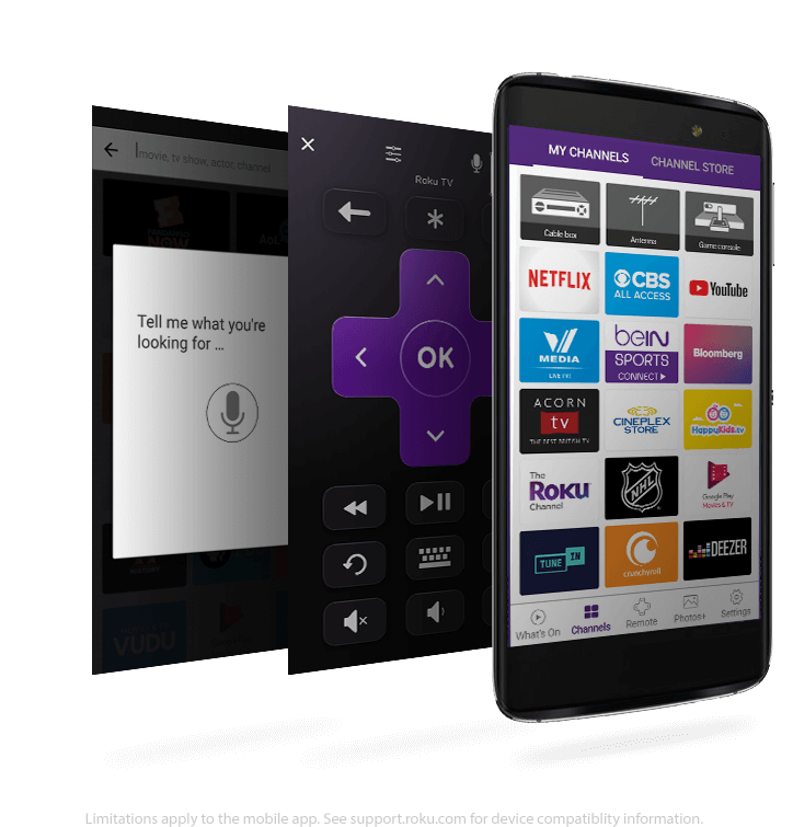 TCL Roku TV Mobile App